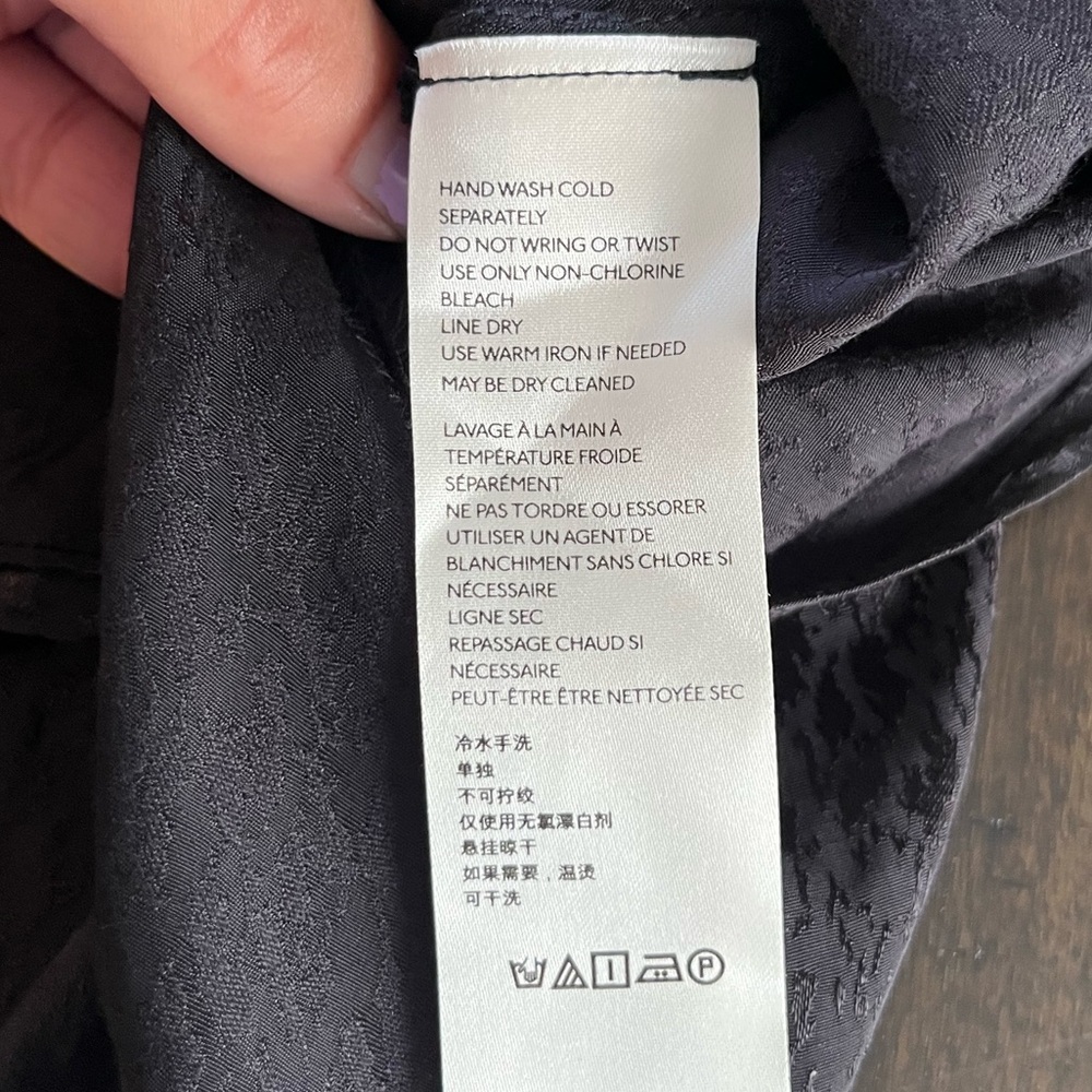by Anthropologie Jacquard Bias cut slip dress midi style size: 6 - Picture 7 of 9